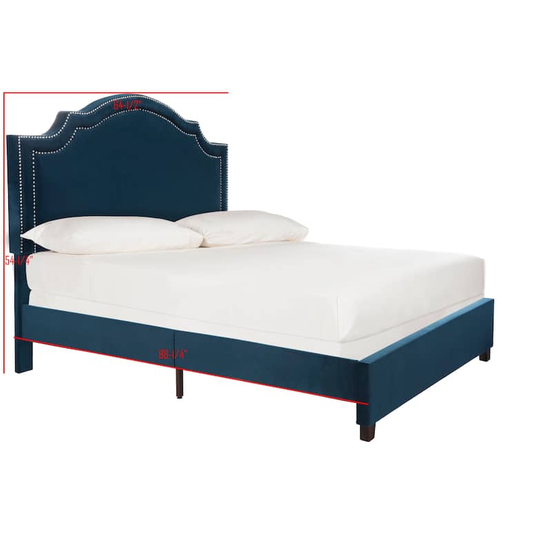 SAFAVIEH Dotty Upholstered Bed