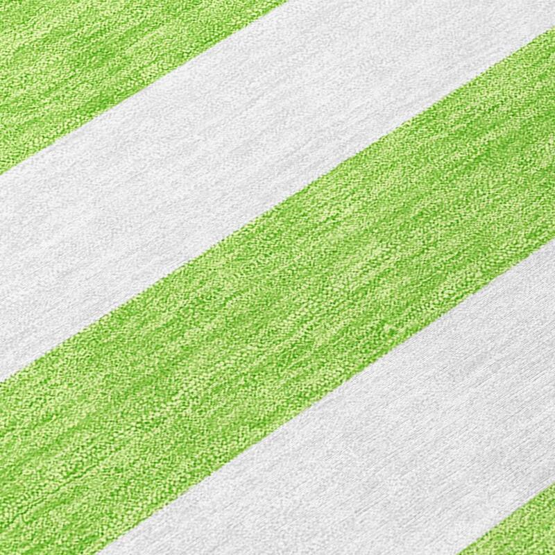 Dara Stripe Weather Resistant Classic Meets Modern Runner Outdoor Rug