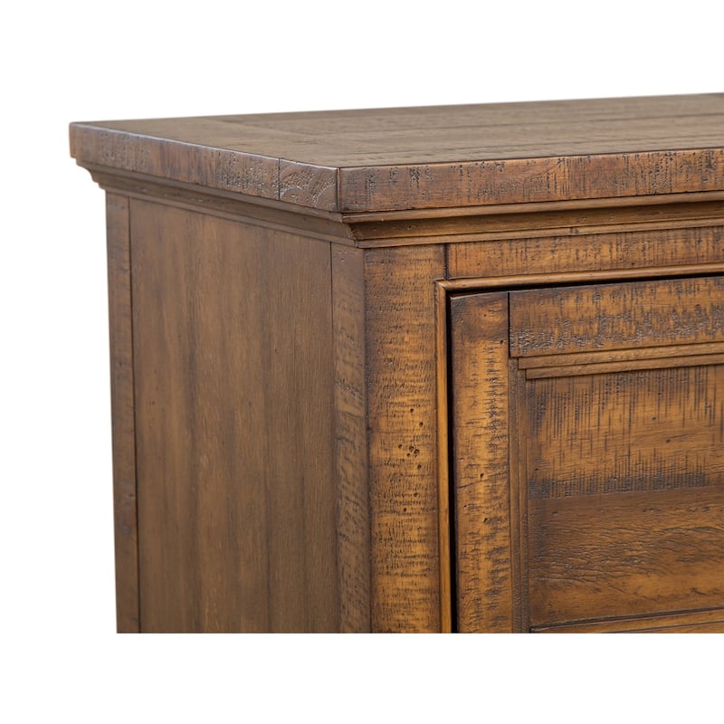 Magnussen Home Bay Creek Toasted Nutmeg Small Drawer Nightstand