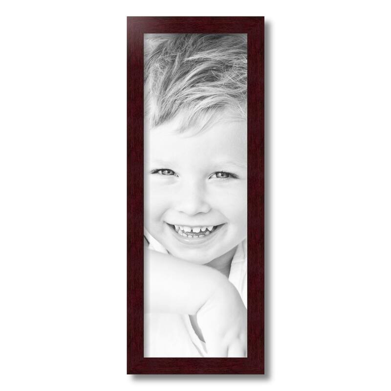 ArtToFrames Metro Modern 8x24 Inch Picture Frame, 1.25 Inch MDF Poster Frame Available in Multiple Colors (FRBW26-8x24)