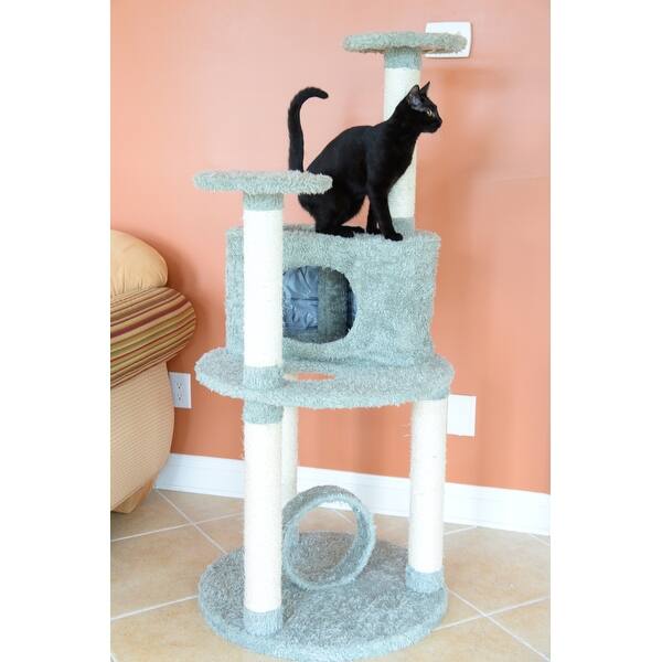 Armarkat Premium Dark Green Cat Condo Pet Furniture Overstock 4415733