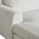 preview thumbnail 35 of 34, Reid 123 in. Left or Right Arm Facing Rectangular Sectional Sofa with Round Arms