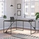 preview thumbnail 14 of 24, Refinery 50W L Shaped Industrial Desk by Bush Furniture Dark Gray Hickory