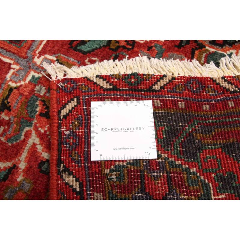 ECARPETGALLERY Hand-knotted Sarabi Red Wool Rug - 7'1 x 9'9