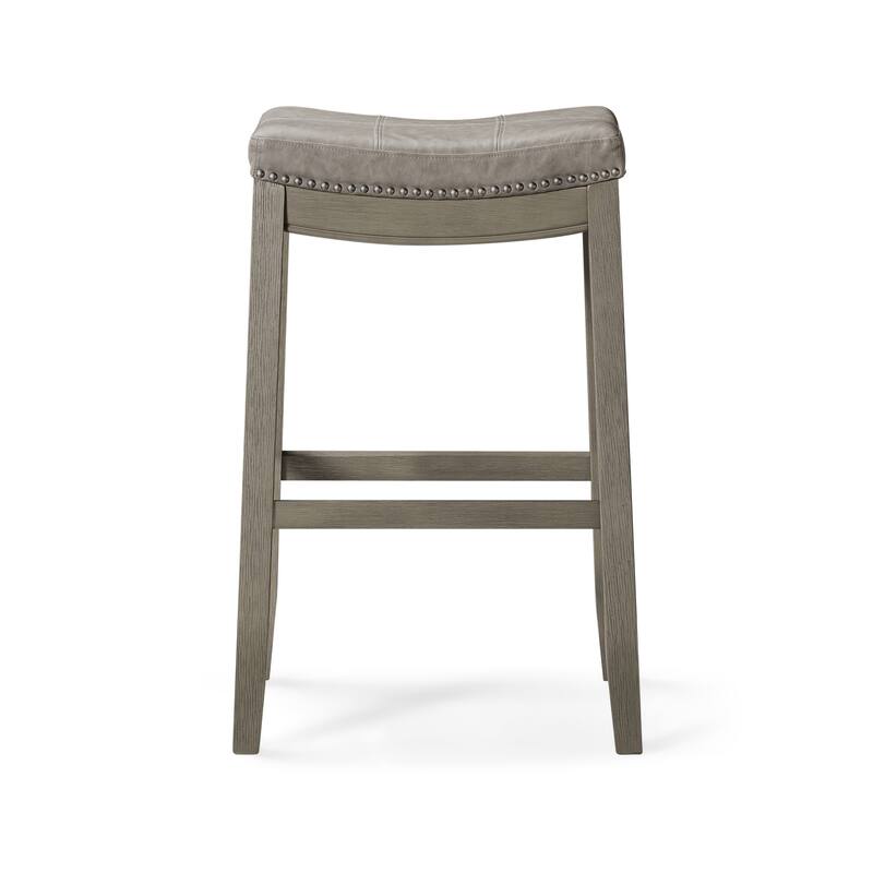 Maven Lane Sophia Saddle Kitchen Dining Stool