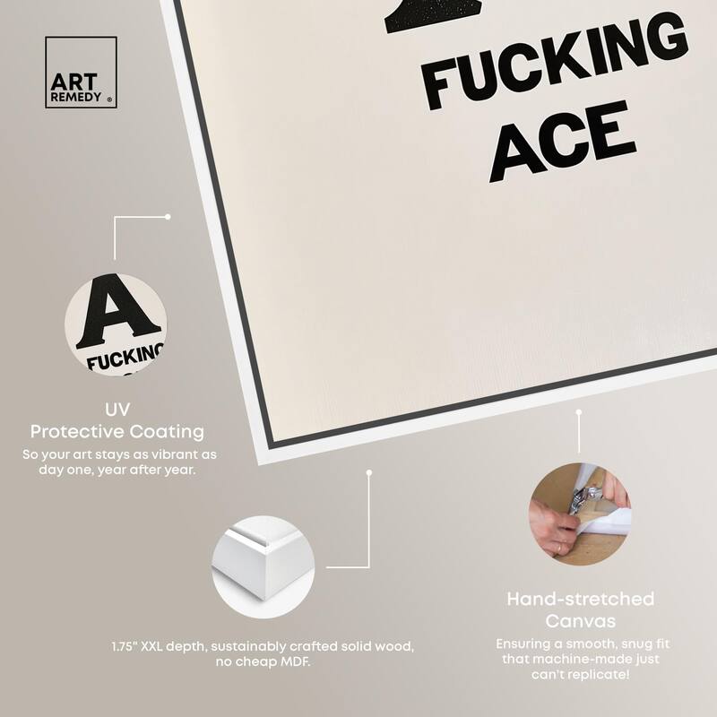 Ace Canvas by Art Remedy