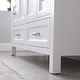 preview thumbnail 18 of 110, Altair Isla Single Bathroom Vanity Set and Aosta White Countertop with Mirror