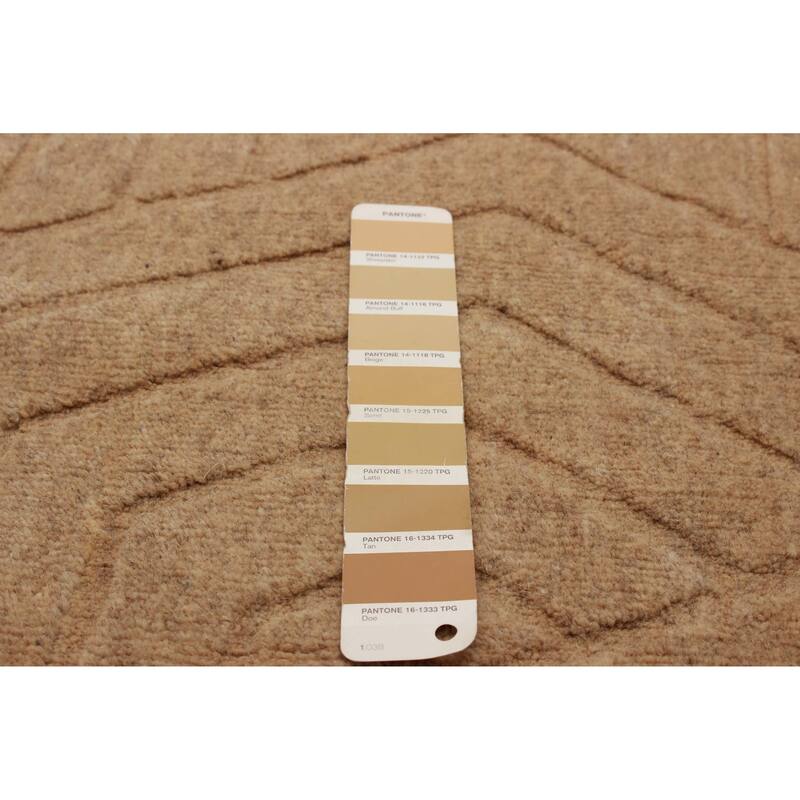 Kashkuli Gabbeh Beige Rug 4'0" x 4'0" - 4'0 x 4'0