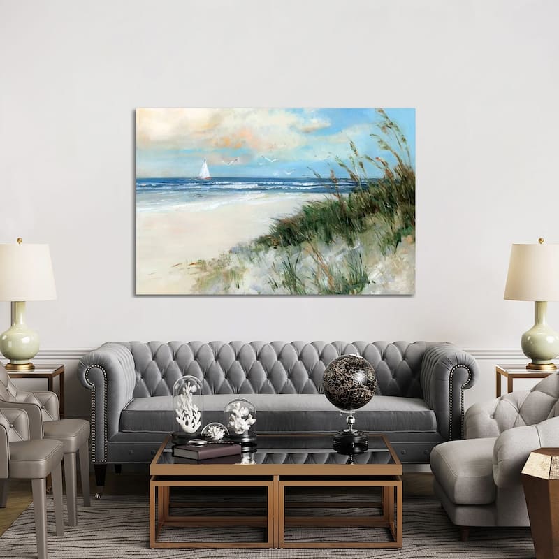 iCanvas "Oak Island Sunrise" by Sally Swatland Canvas Print