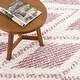preview thumbnail 54 of 67, Hauteloom Lux Shag Collection Moroccan Farmhouse Shaggy High Plush Pile Area Rug
