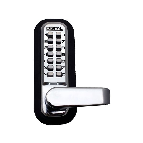 Lockey 2835 2000 Series Keyless Entry Single Combination Mechanical Lever Set with Optional Passage Function