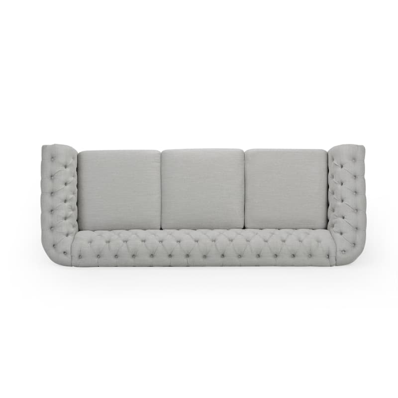 Parksley Tufted Chesterfield 3-seat Sofa by Christopher Knight Home