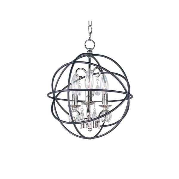 slide 2 of 5, Orbit 3-Light Pendant