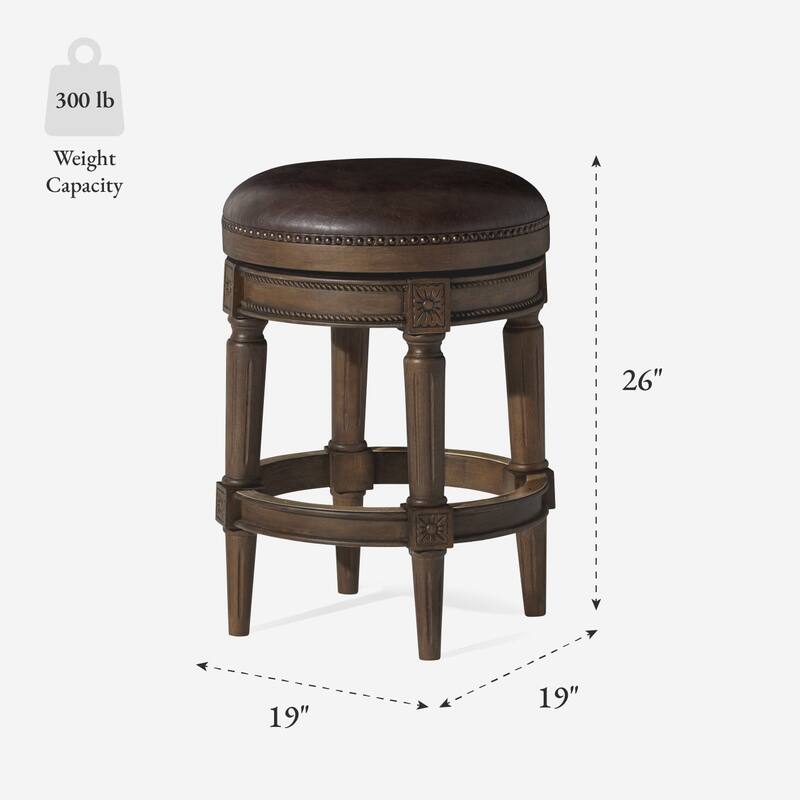Maven Lane Pullman Backless Kitchen Stool