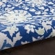preview thumbnail 6 of 5, Nourison Whimsicle Modern Persian Floral Navy Ivory Area Rug