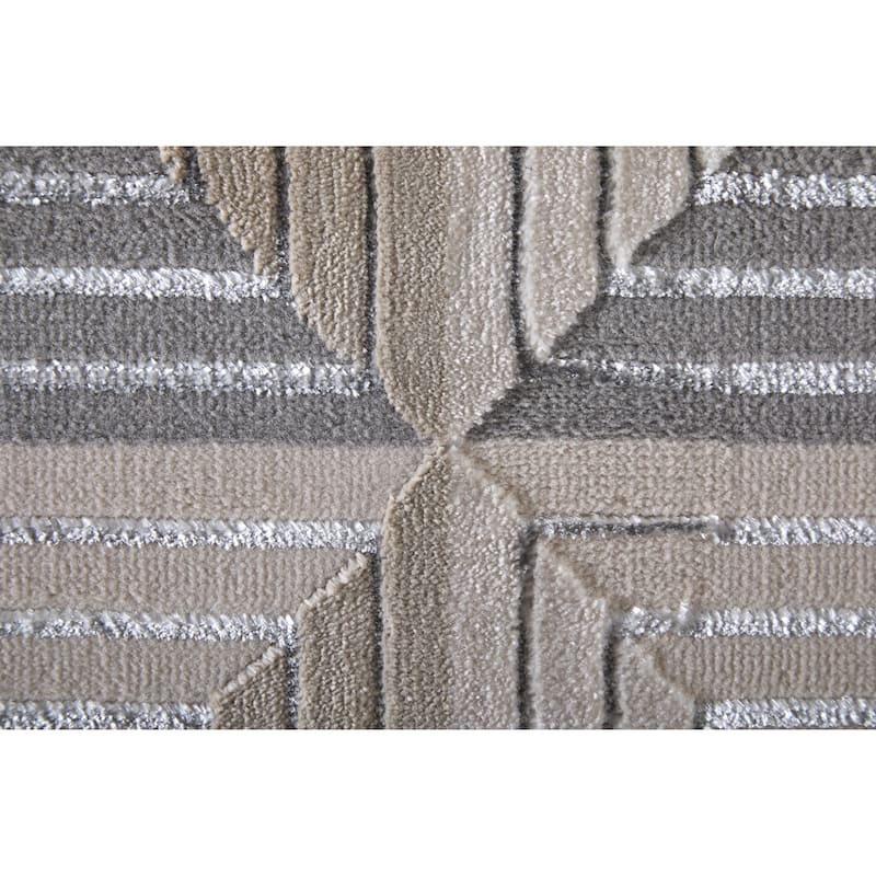 Grand Bazaar Orin Machine Made Geometric Modern Area Rug