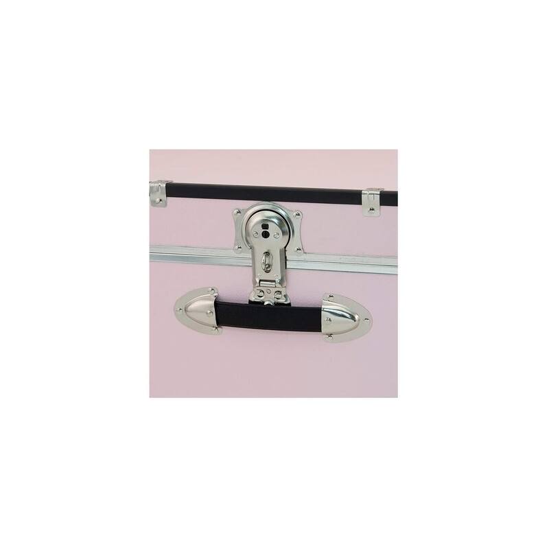 HomeStock Lockable Under Bed Storage Trunk - Heavy Duty Portable Footlocker for College Dorms & Camps with Secure Latch Closure