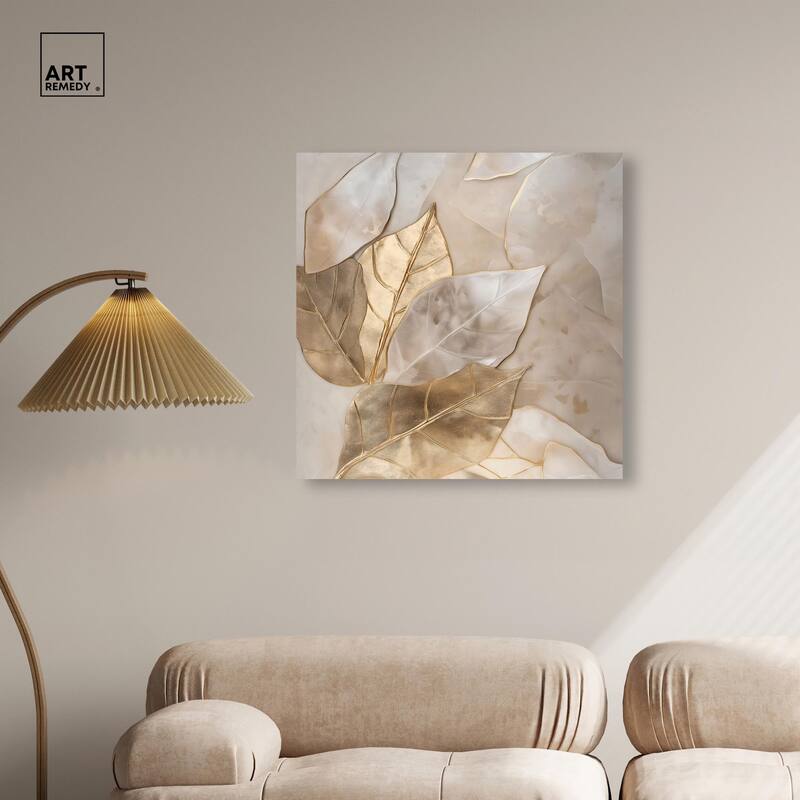 Golden Boughs Canvas by Art Remedy, Gallery Wrapped