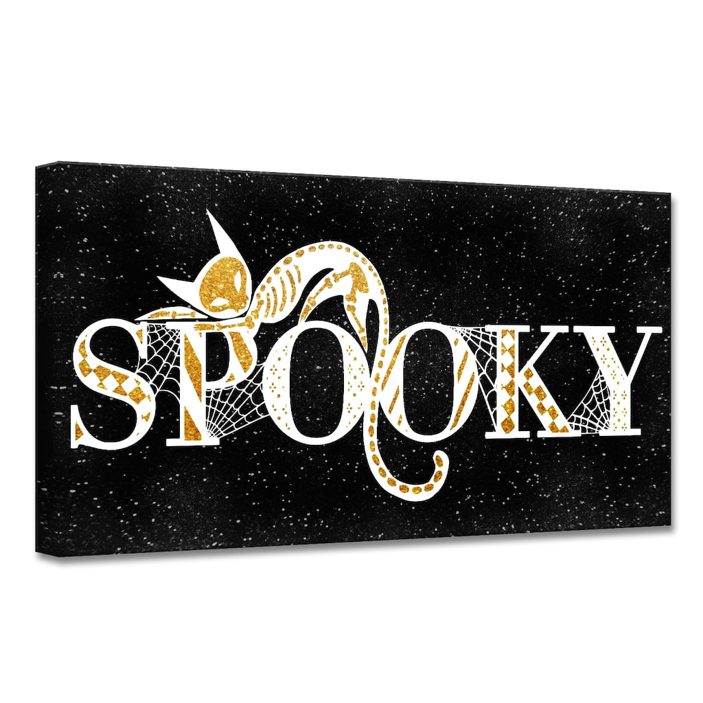 ChiChi Décor 'Spooky Glam' Halloween Canvas Wall Art