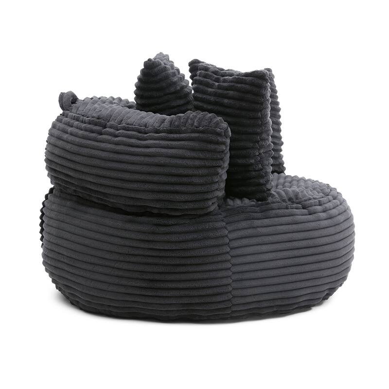 Oversized High Back Bean Bag Couch Chair Living Room Bedroom Office