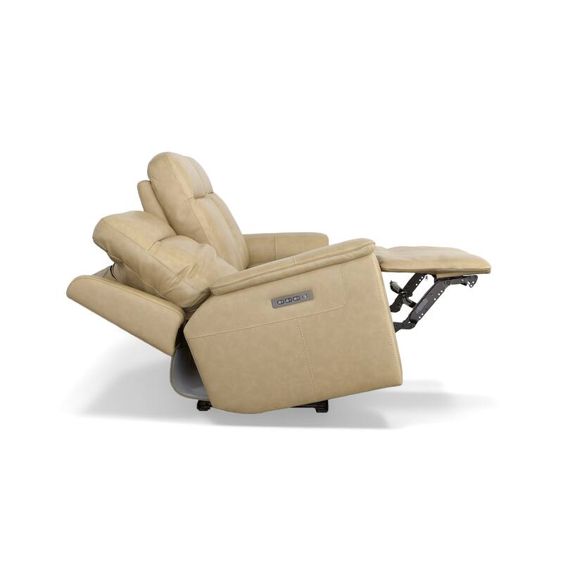 Odell Power Reclining Sofa with Power Headrests & Lumbar by Flexsteel