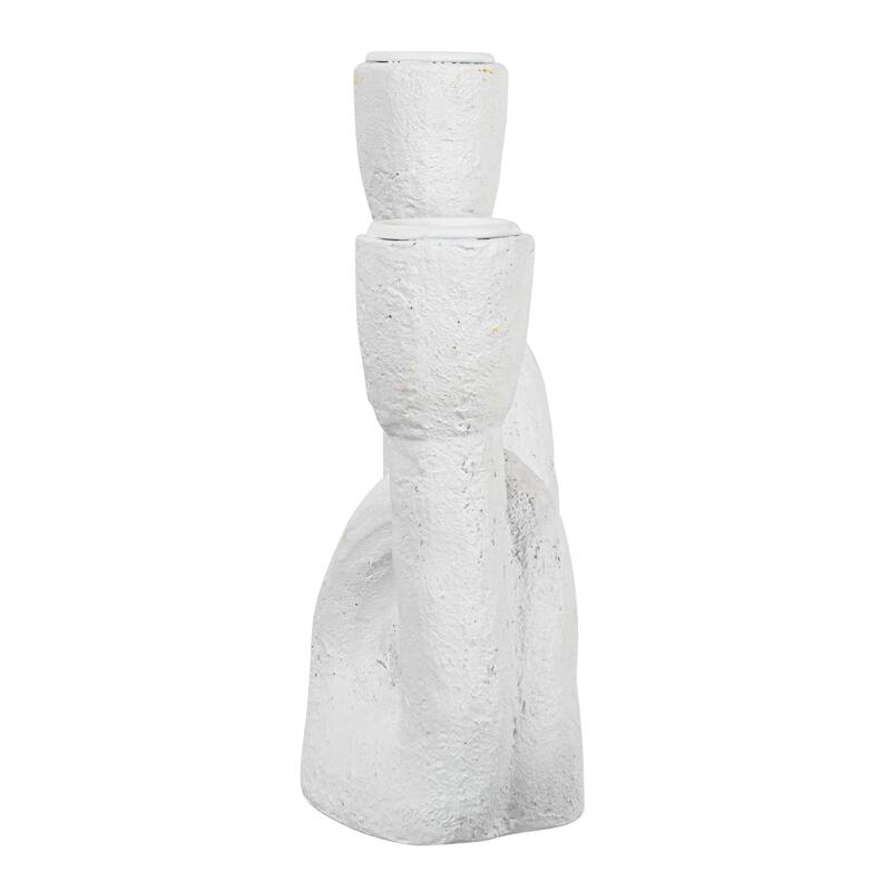 Decorative Resin Double Taper Candle Holder