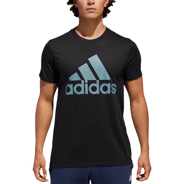 Shop Adidas Mens TShirt Workout Training Black/Raw