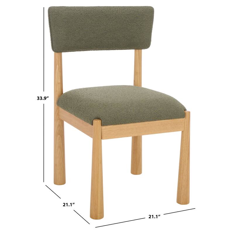 SAFAVIEH Home Koki Dining Chair - 21"W x 21"D x 34"H