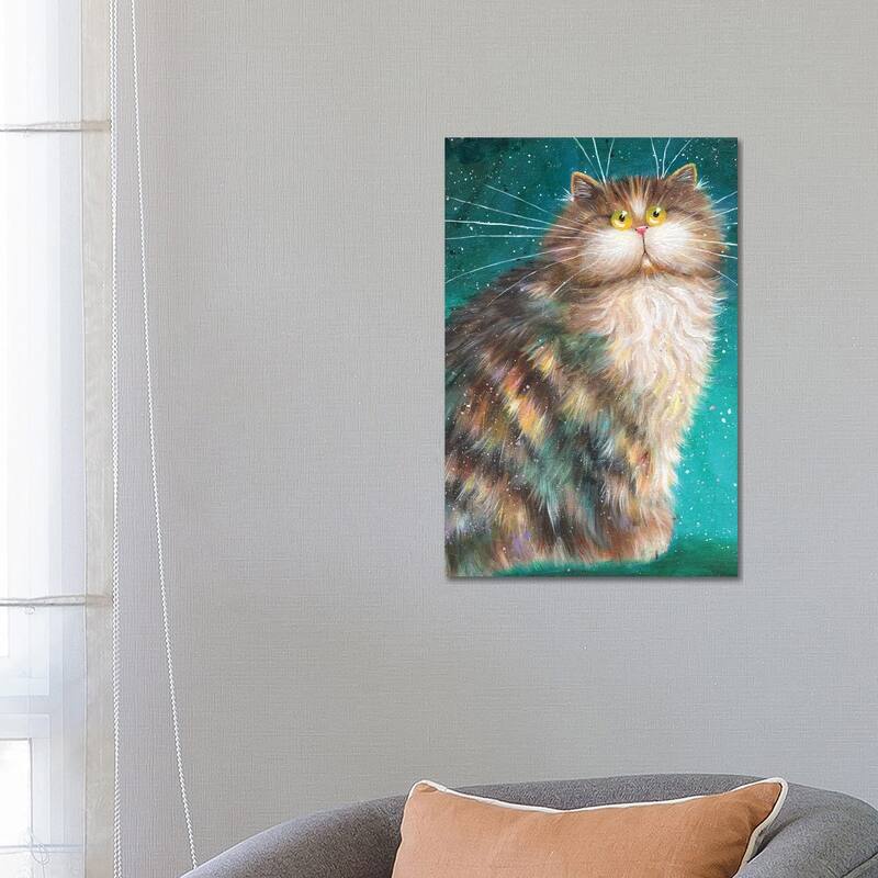 iCanvas "Minino" by Kim Haskins Canvas Print - 26x18x1.5