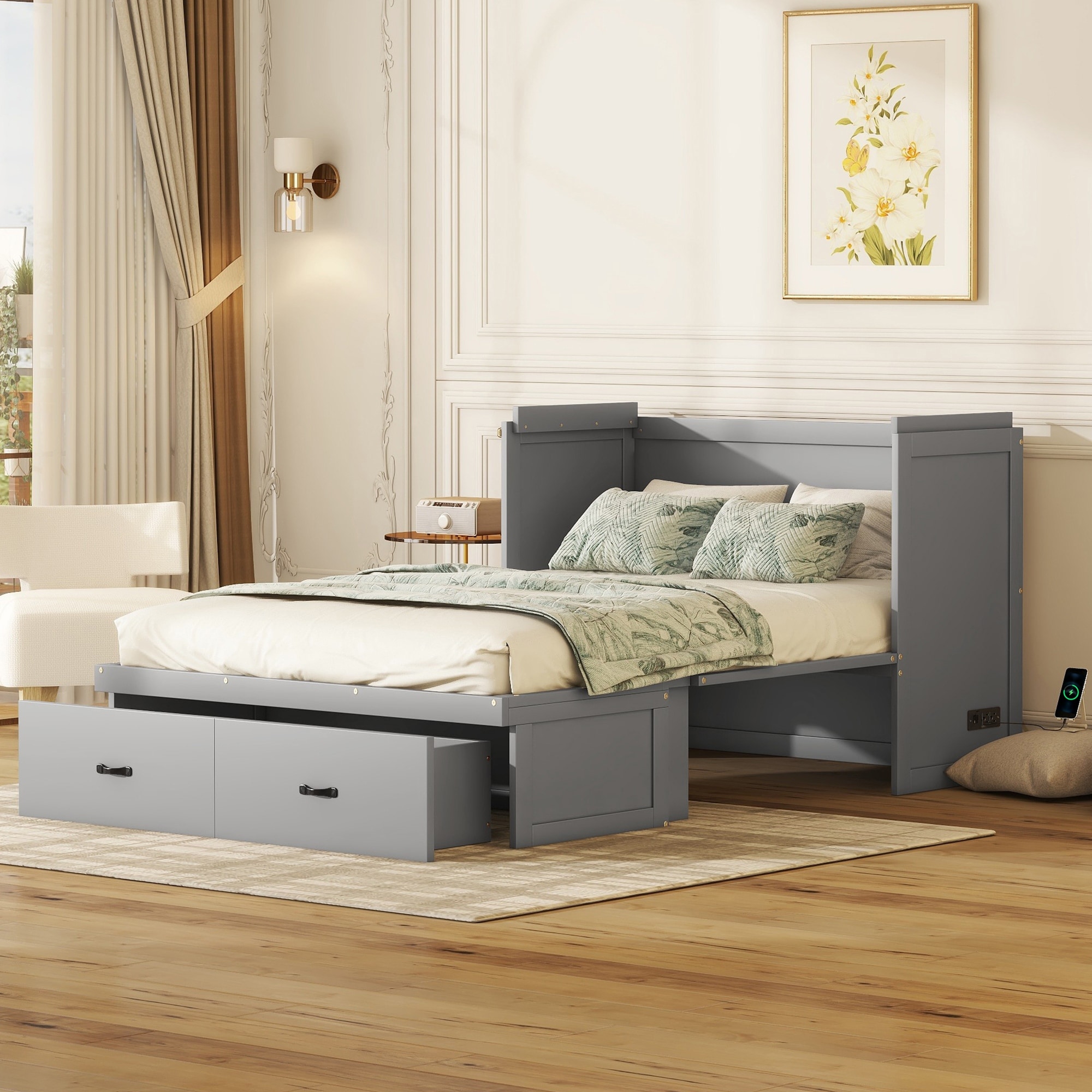 Storage murphy platform bed sale