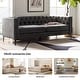 preview thumbnail 7 of 58, HULALA HOME Calymne 84" Modern Square Arms Sofa with Button-Tufted Back