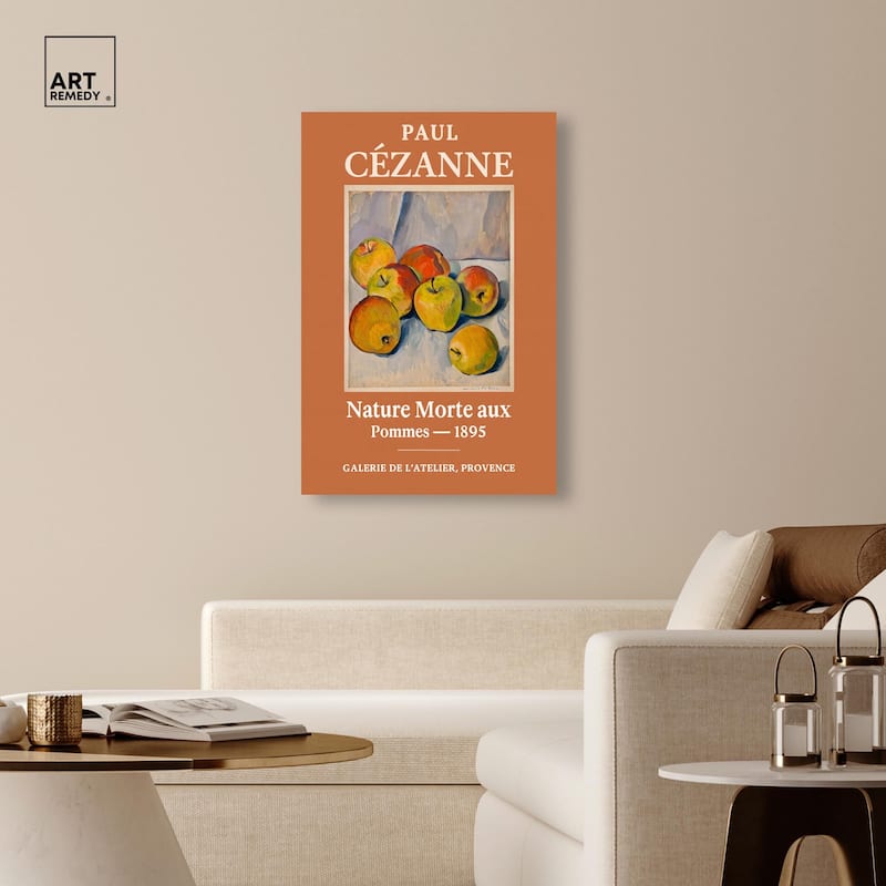 Apples of Cezanne Canvas by Art Remedy, Gallery Wrapped