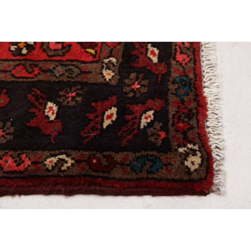ECARPETGALLERY Hand-knotted Andelz Dark Red Wool Rug - 3'1 x 4'7