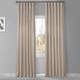 Exclusive Fabrics French Linen Lined Curtain Panel (1 Panel)
