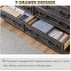 preview thumbnail 68 of 102, Farmhouse Drawers Dresser, Wood Chest of Drawers, Dressers Organizer