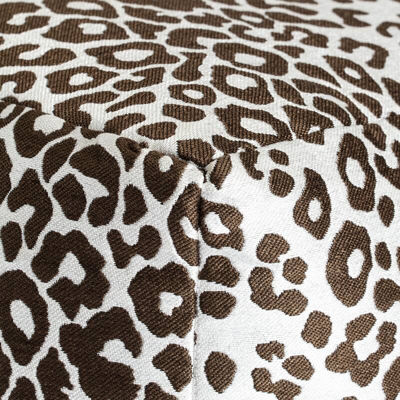 Jani Amur Indoor/Outdoor 18" x 18" Square Pouf Ottoman