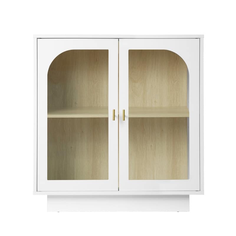 Storage Cabinet with Acrylic Door for Living Room, Dining Room, Study