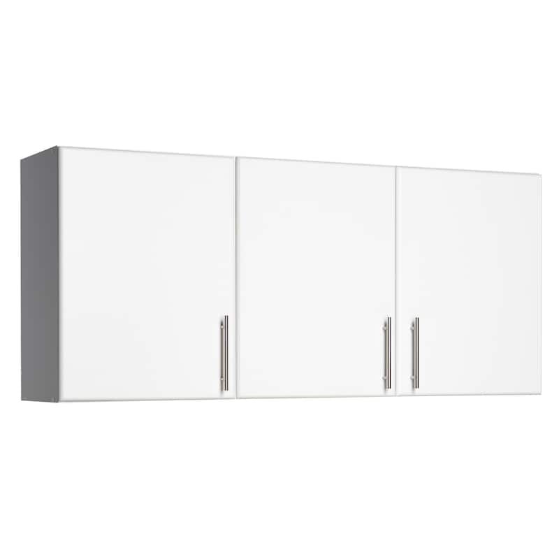Prepac Elite Wall Cabinet, Versatile Adjustable Garage Wall Cabinet, Tall 3-Door, 54"W x 24"H x 12"D