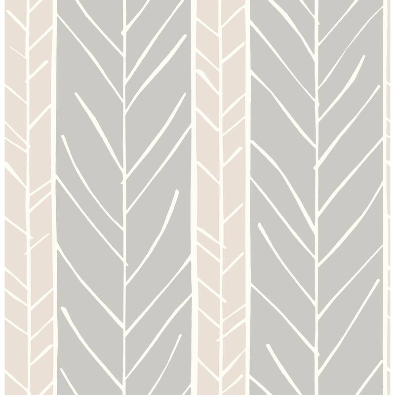 A-Street Prints Lottie Rose Stripe Wallpaper
