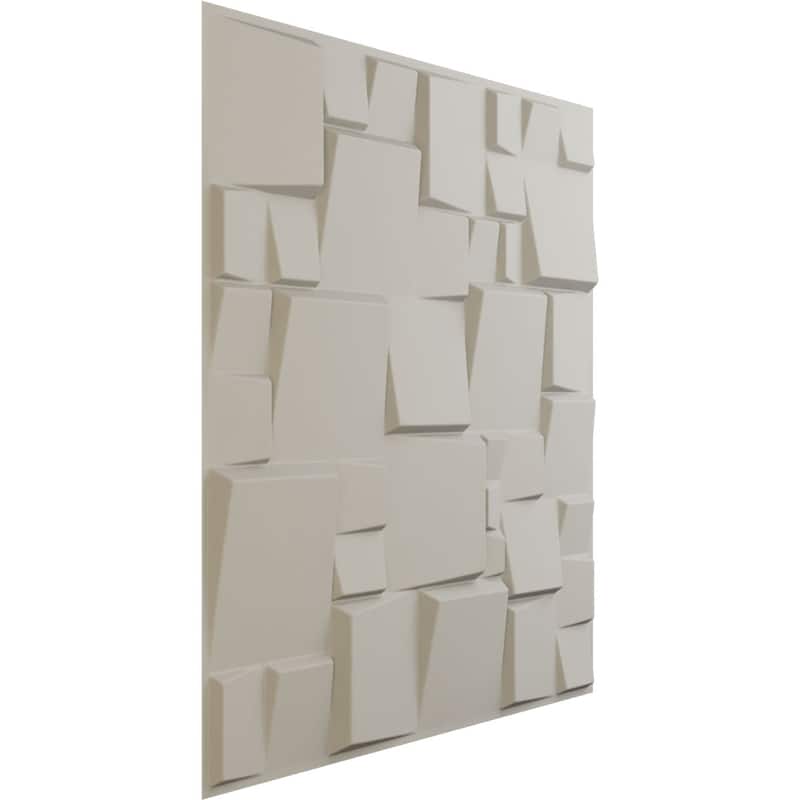 19 5/8"W x 19 5/8"H Modern Square EnduraWall Decorative 3D Wall Panel