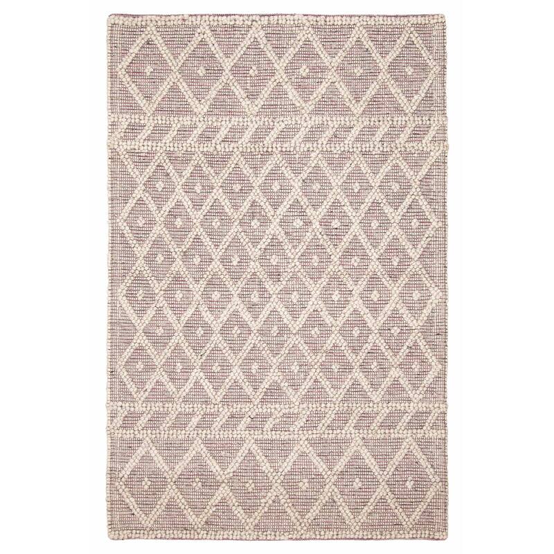 ECARPETGALLERY Braid weave Sienna Grey Wool Rug - 5'1 x 7'10 - Grey - 5'1 x 7'10