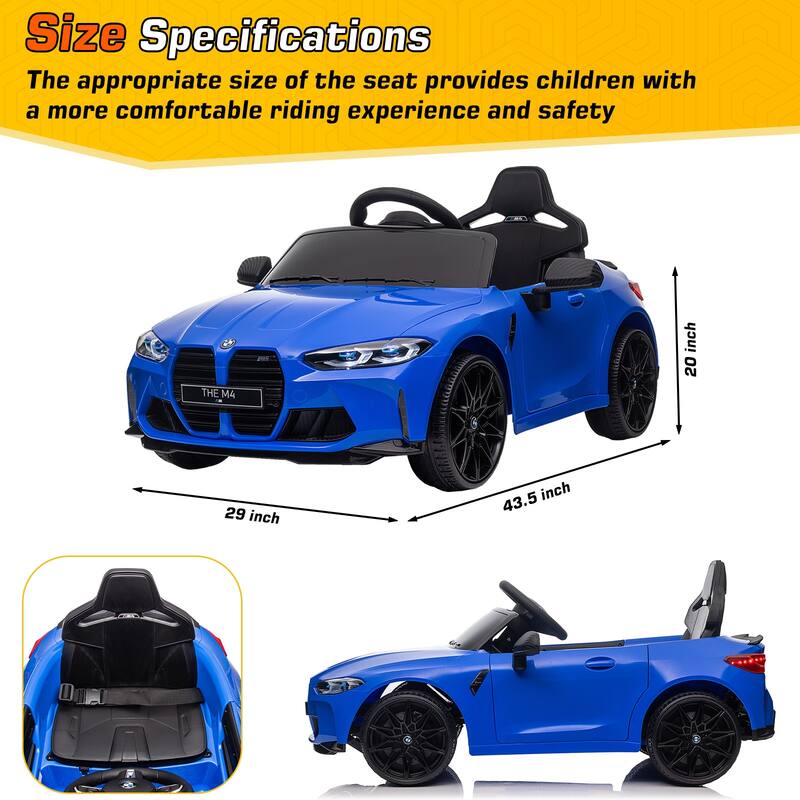 12v Kids ride on toy car Three speed adjustable 2.4G W/Parents Remote Control
