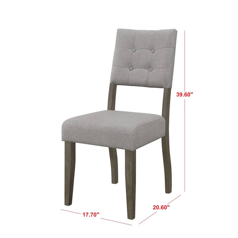 Derry 7-pieces Dining Table and Chair