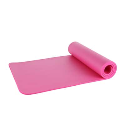 Non-Slip Exercise Pilates Yoga Mat - RED