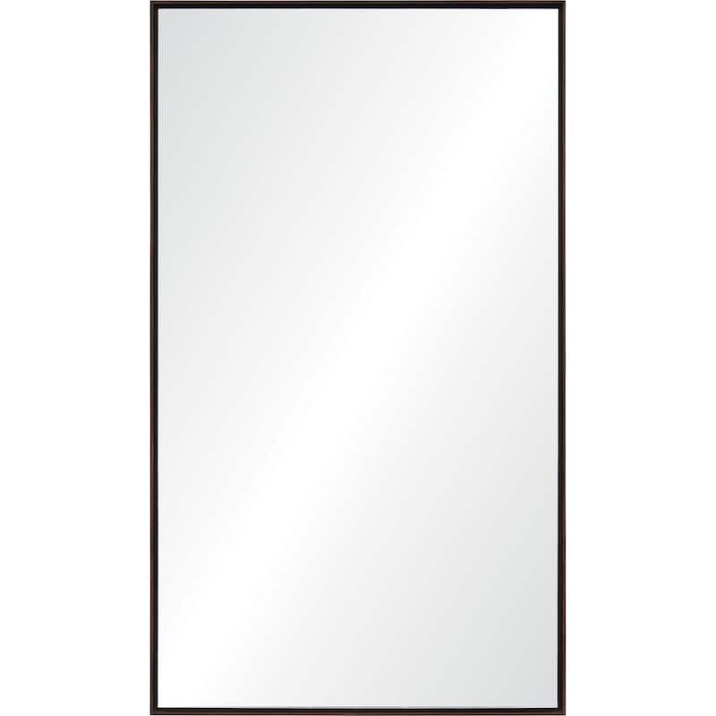 Renwil Anjalina 83" Tall Rectangle Full Length Mirror, Brown