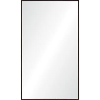 Renwil Anjalina 83" Tall Rectangle Full Length Mirror, Brown