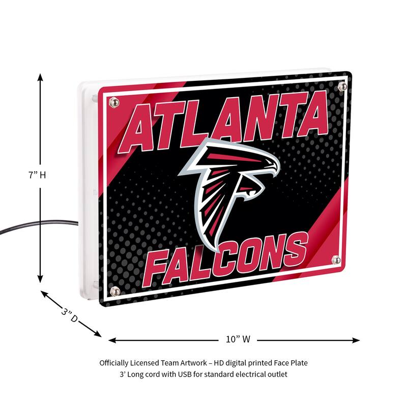 Atlanta Falcons LED Lighted Sign