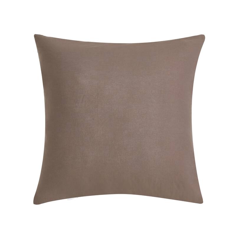 Valencia 20" Square Quilted Decorative Throw Pillow