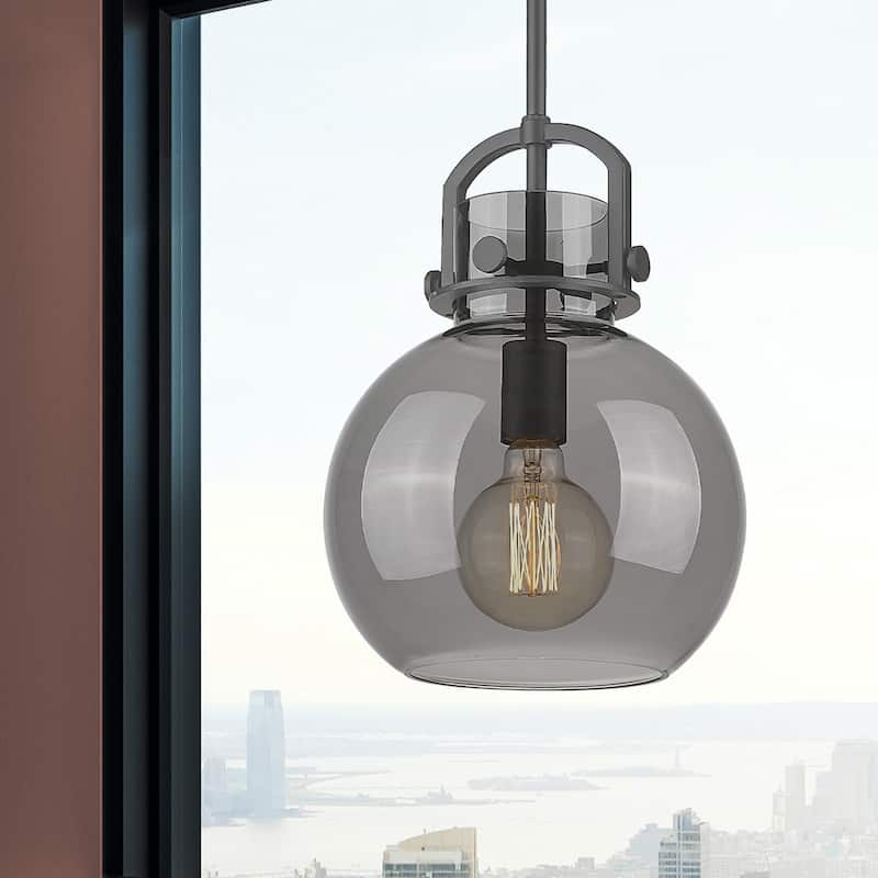 Innovations Lighting Newton Sphere - 1 Light 10" Stem Hung Pendant