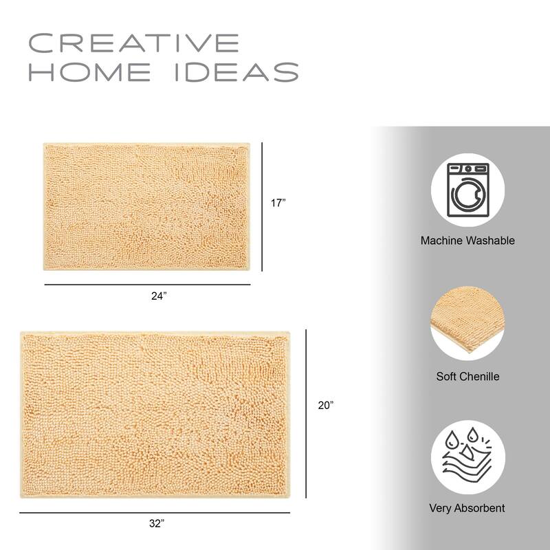 Creative Home Ideas Ombre 16 Piece Shower Set